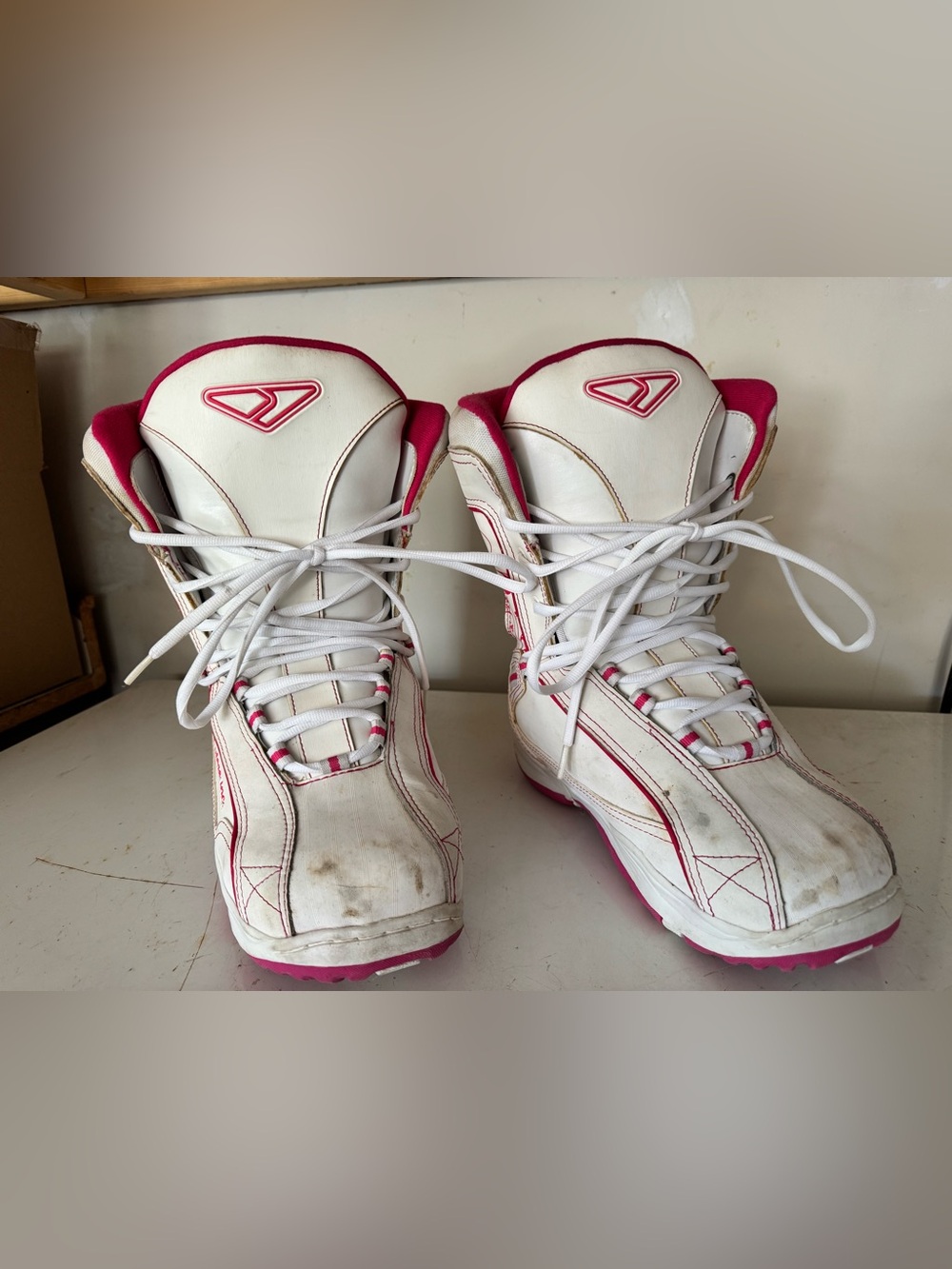 FXR Women's White & Pink Winter Boots